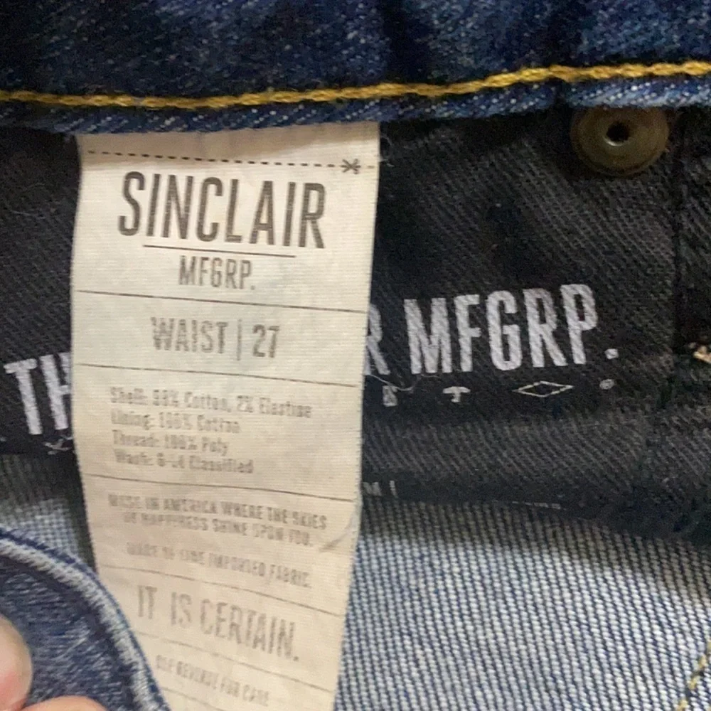 Sinclair jeans the Elon size 27 skinny